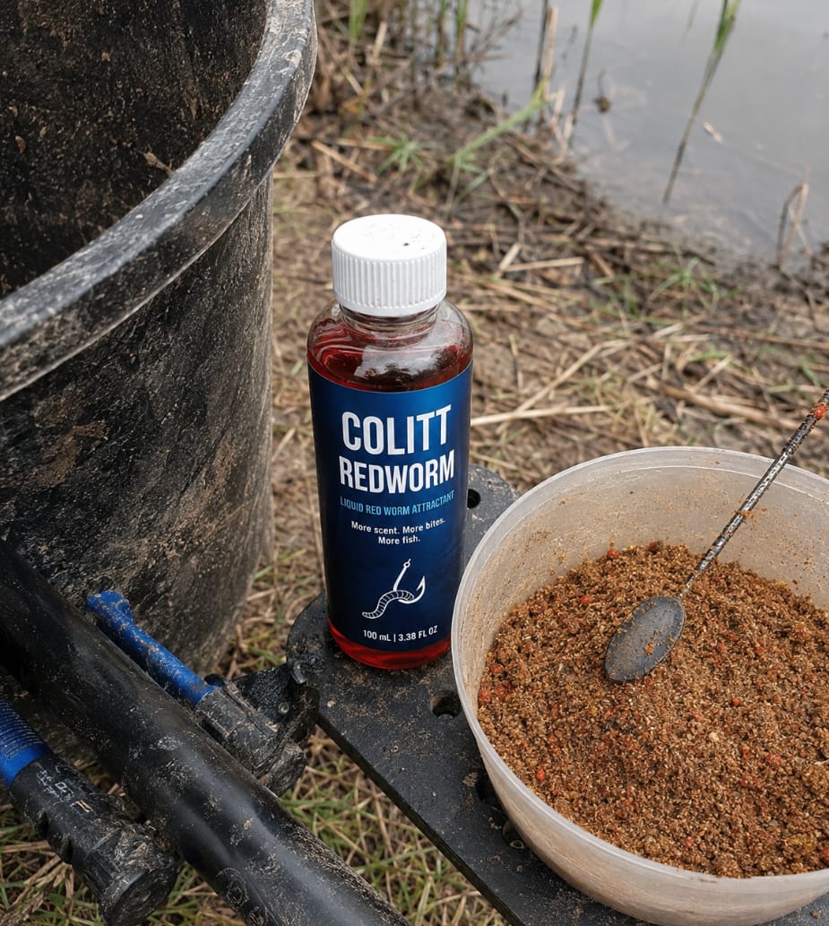Customer photo review of Colitt - RedWorm Bait