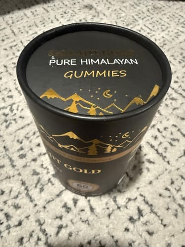 Customer photo review of Pure Himalayan Shilajit Gummies 3000mg with KSM-66 Ashwagandha — 60 Gummies