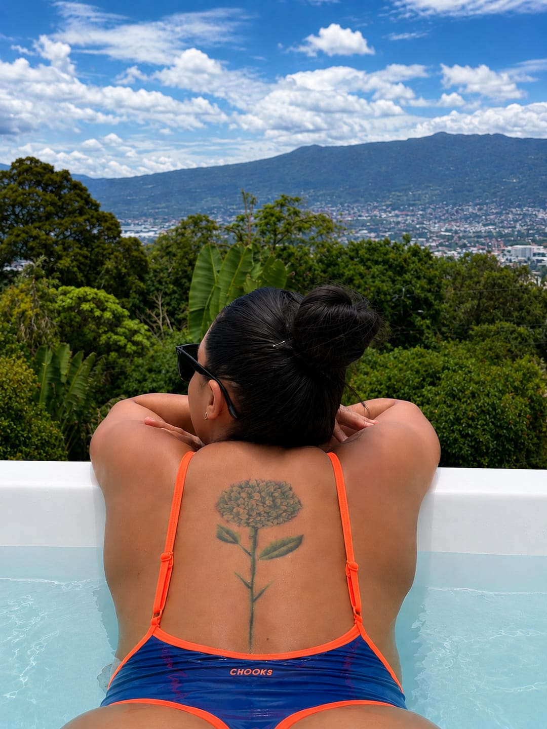 Customer photo review of Wild Laguna Retro One-Piece