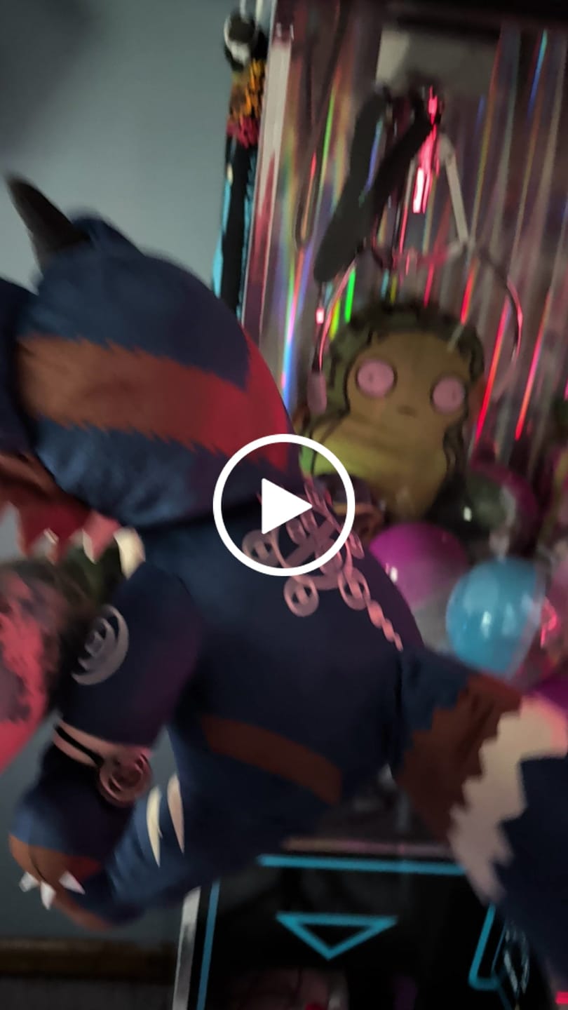 Customer video review of Original Character (OC) Design Plush