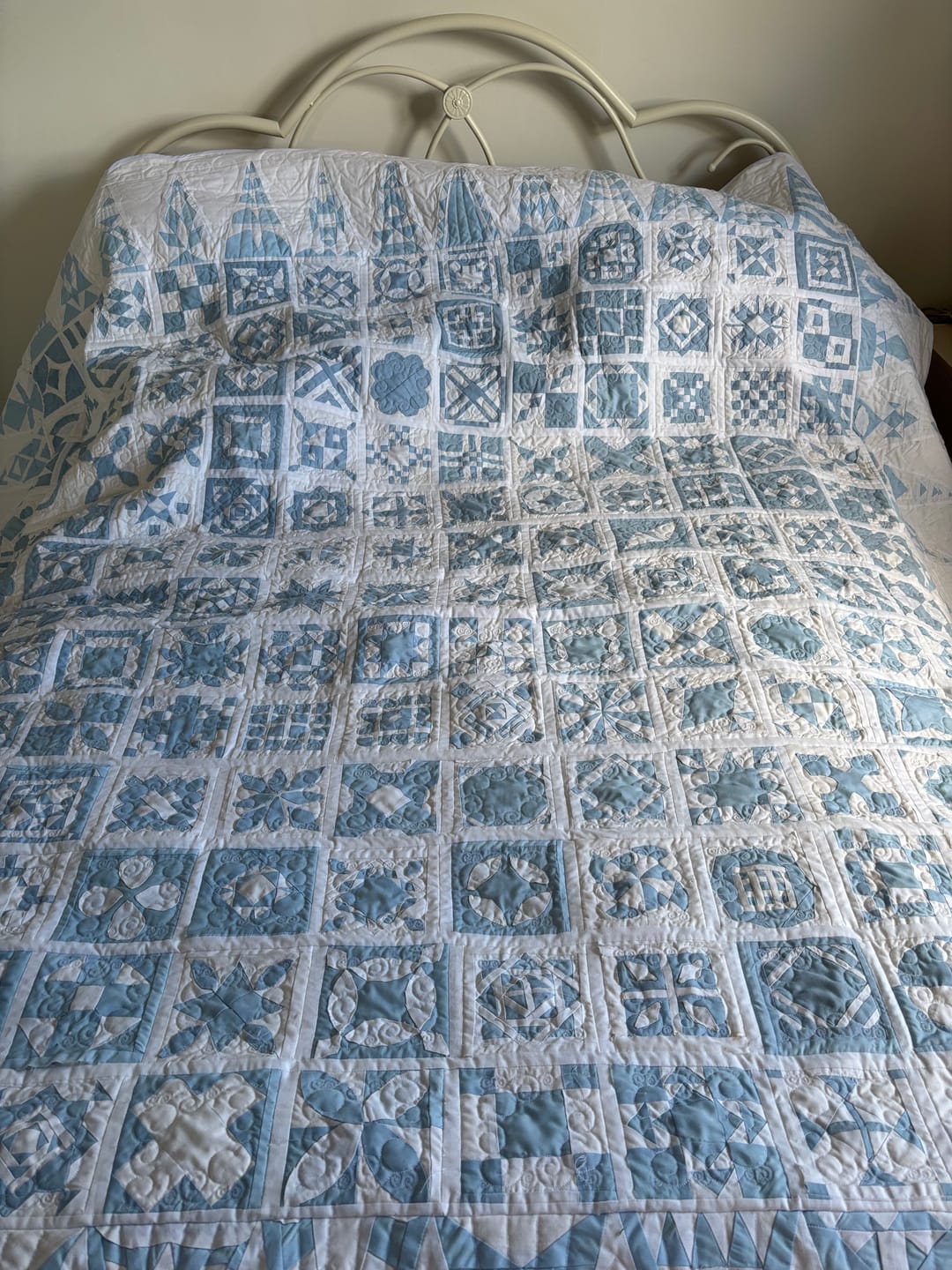 Customer photo review of 94” Polycotton Sheeting Fabric