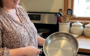 Customer photo review of Element 22™ Pan — High-Grade Pure Titanium