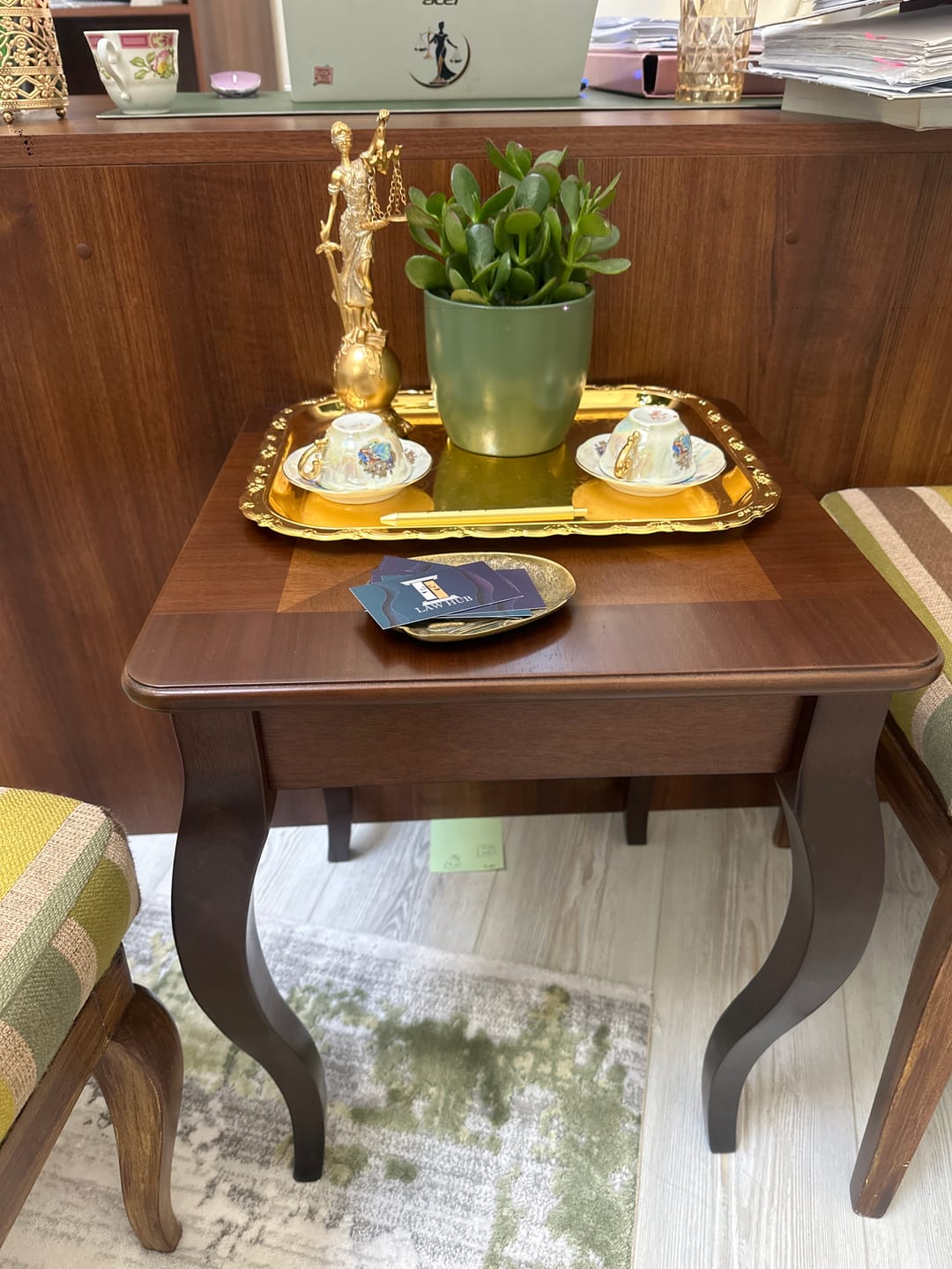 Customer photo review of Masuta cafea PADOVA C, nuc inchis, 45x45x55 cm