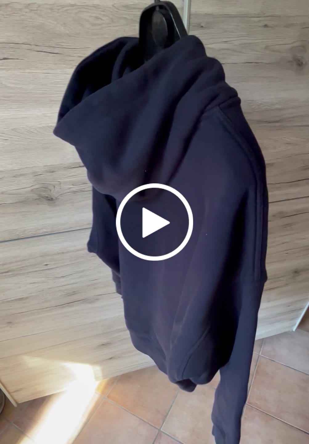 Customer video review of Zip Hoodie Heavy Blanks 500GSM Navy