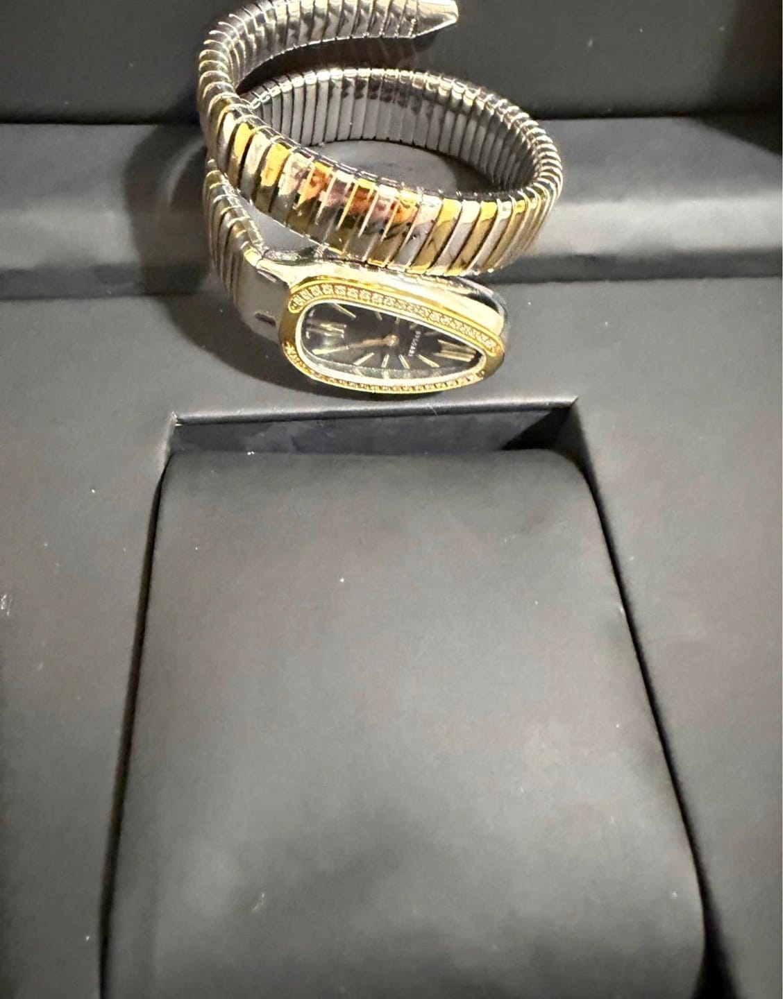 Customer photo review of Serpenti Tubogas Gold & Steel Watch