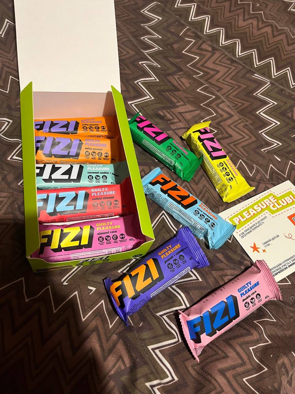 Customer photo review of Guilty Pleasure box x10 шт.