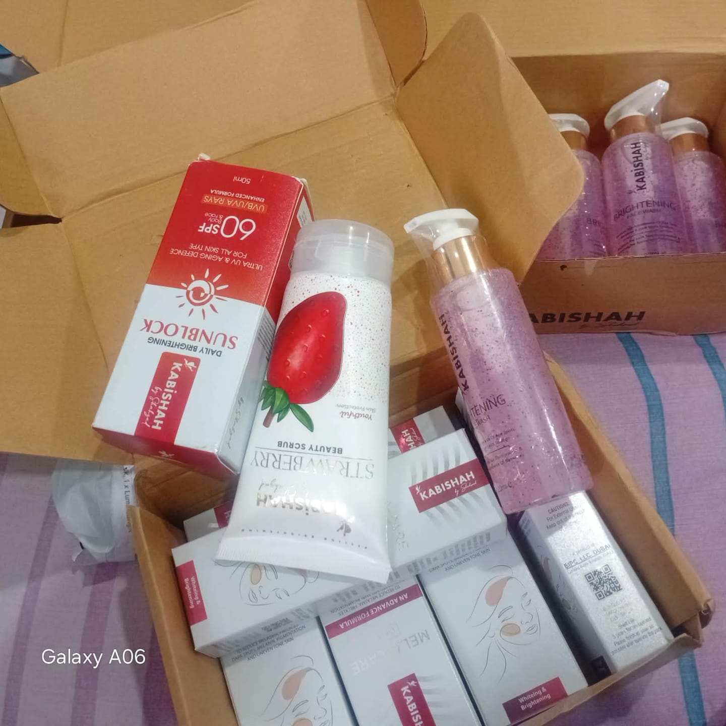 Customer photo review of LuminaGuard Daily Brightening Sunblock