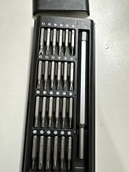 Customer photo review of 24 in 1 Screwdriver Set