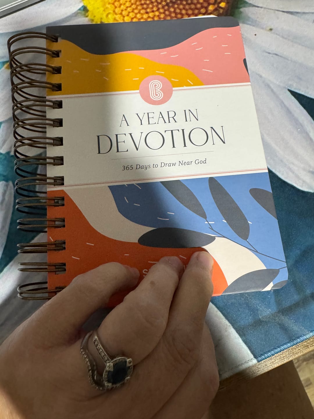 Customer photo review of A Year In Devotion: 365 Days To Draw Near God