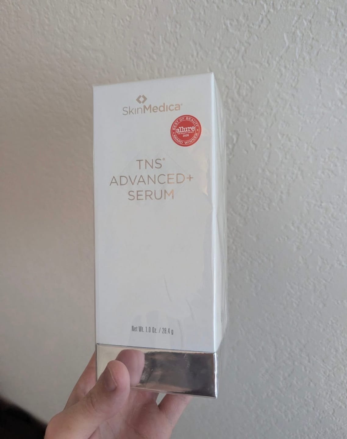 Customer photo review of TNS® Advanced+ Serum
