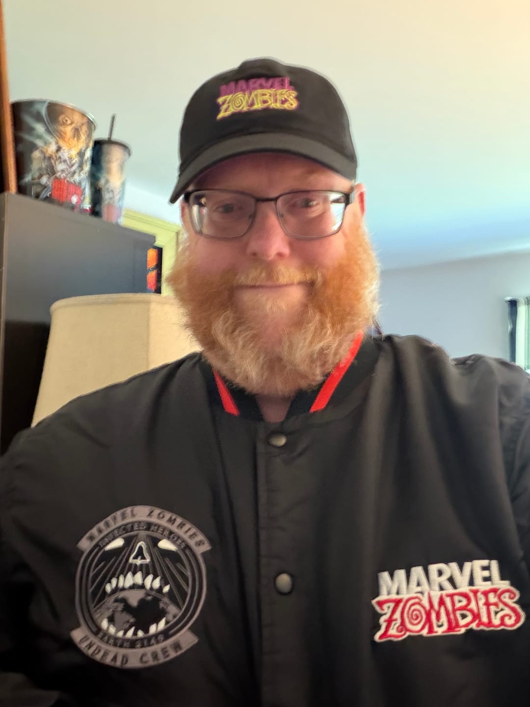 Customer photo review of Marvel Zombies "We Don't Bite" – Dad Hat