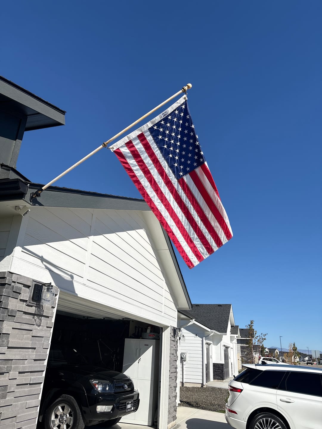 Customer photo review of 3' x 5' American Flag