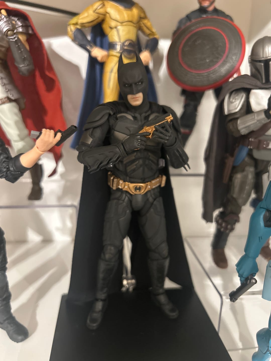 Customer photo review of Batman (TDKR) 1/12 Scale Figure - Deluxe & Standard