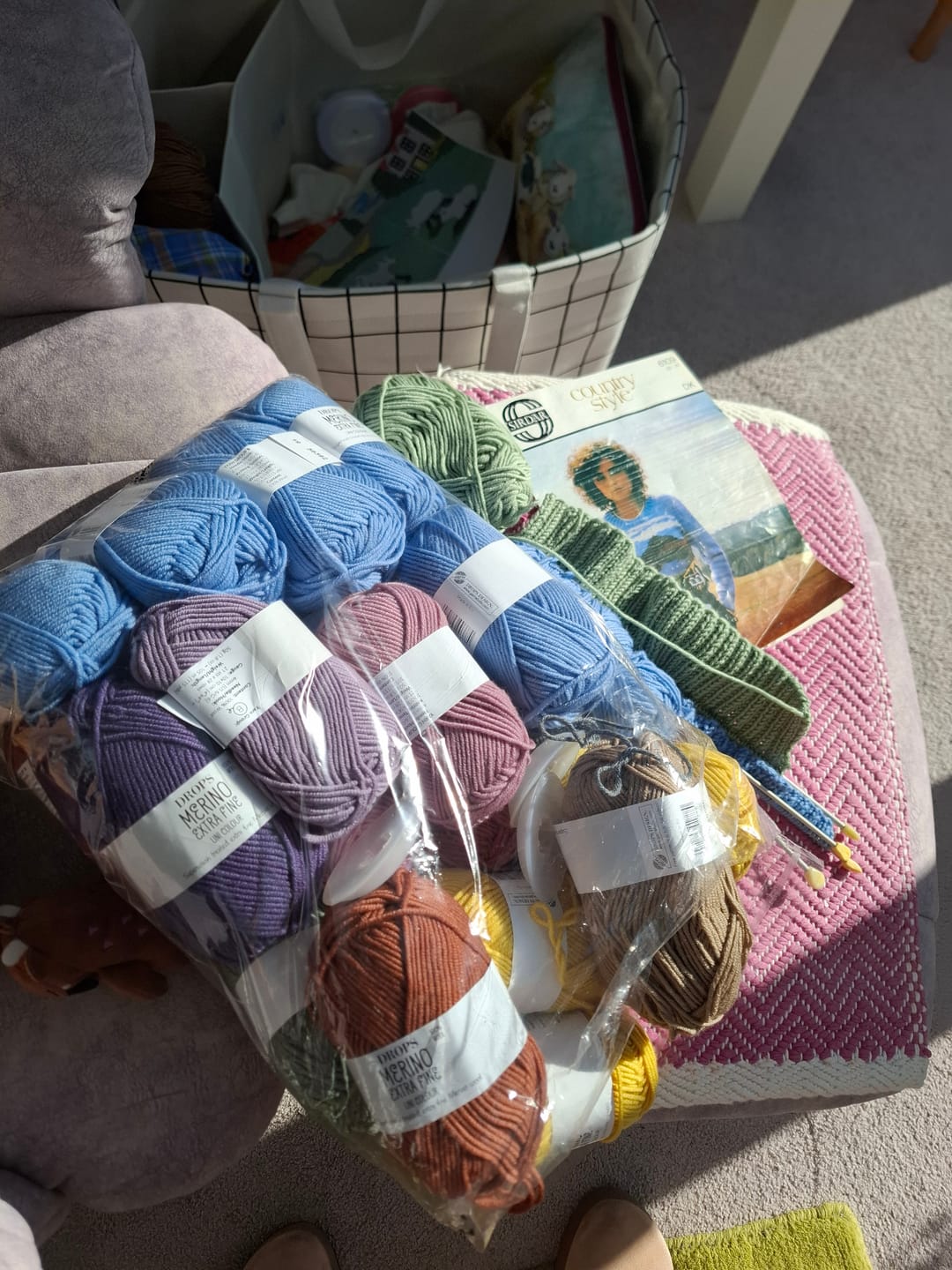 Customer photo review of DROPS Merino Extra Fine