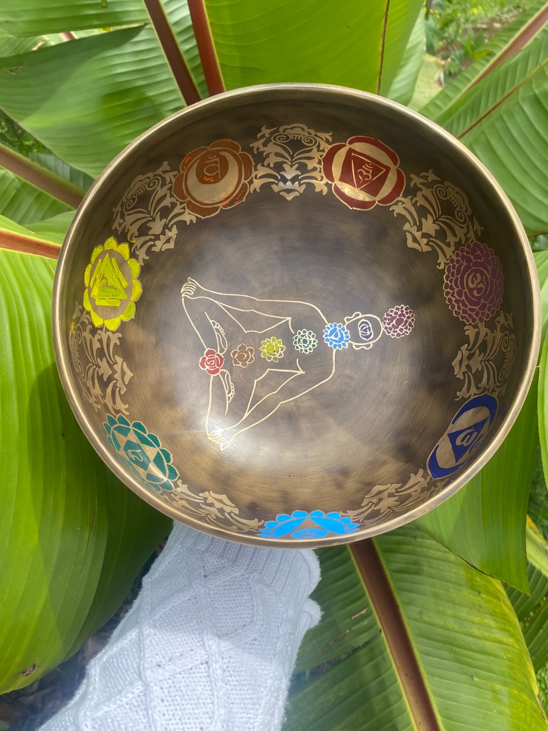 Customer photo review of 7 Chakra Singing Bowl
