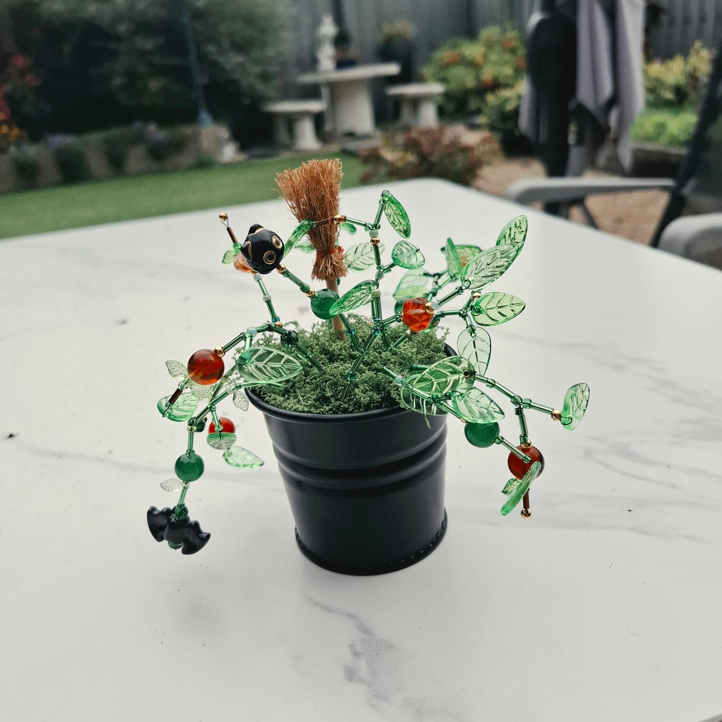 Customer photo review of Maak thuis je eigen kralenplant - Heksengroen