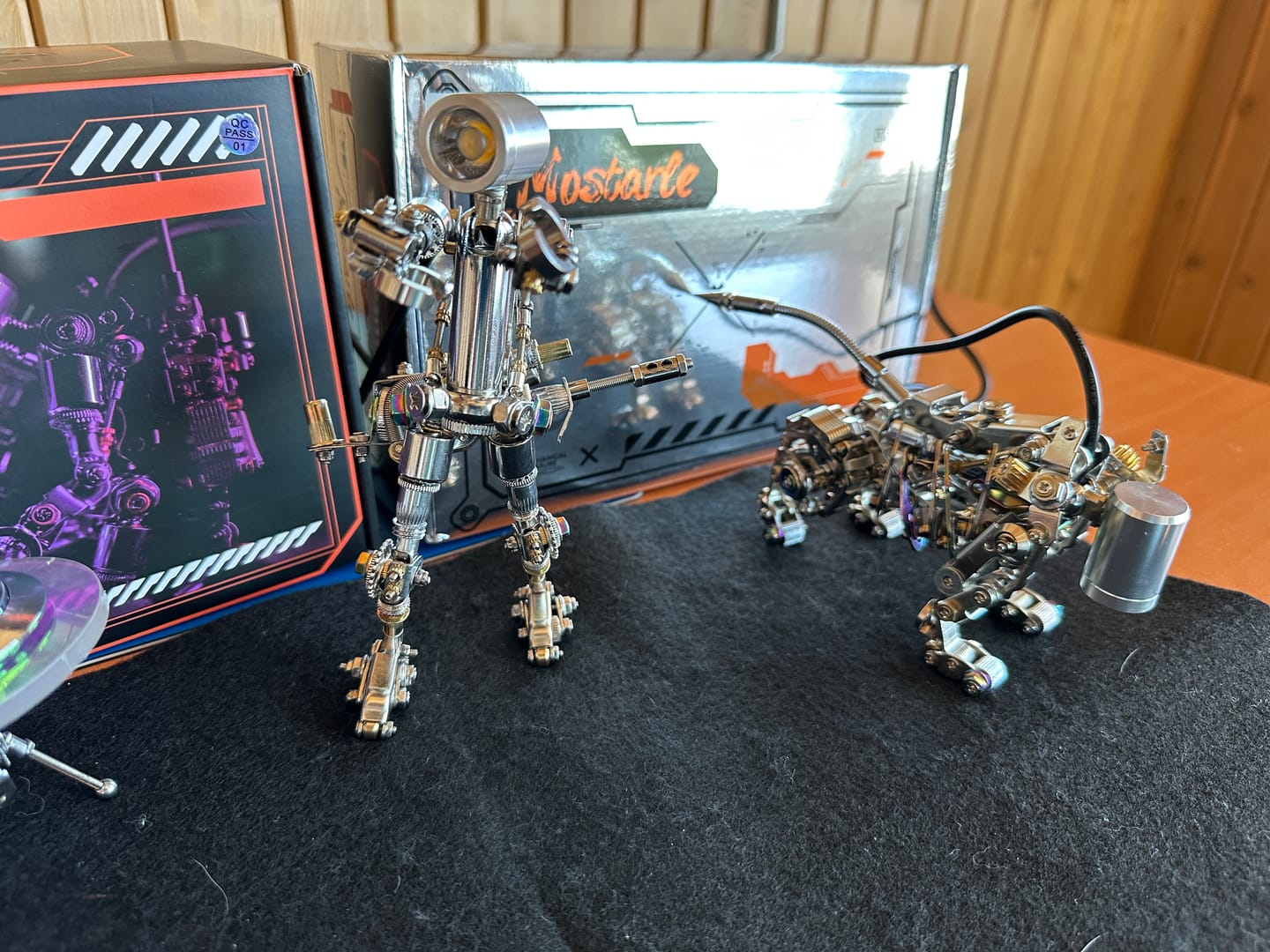 Customer photo review of Terminator M – 3D Metal Model
