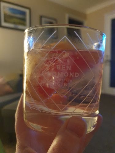 Customer photo review of Personalised Gin