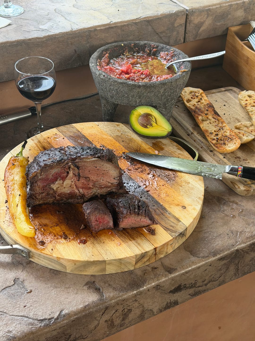 Customer photo review of Pre-Cooked Smoked Prime Rib