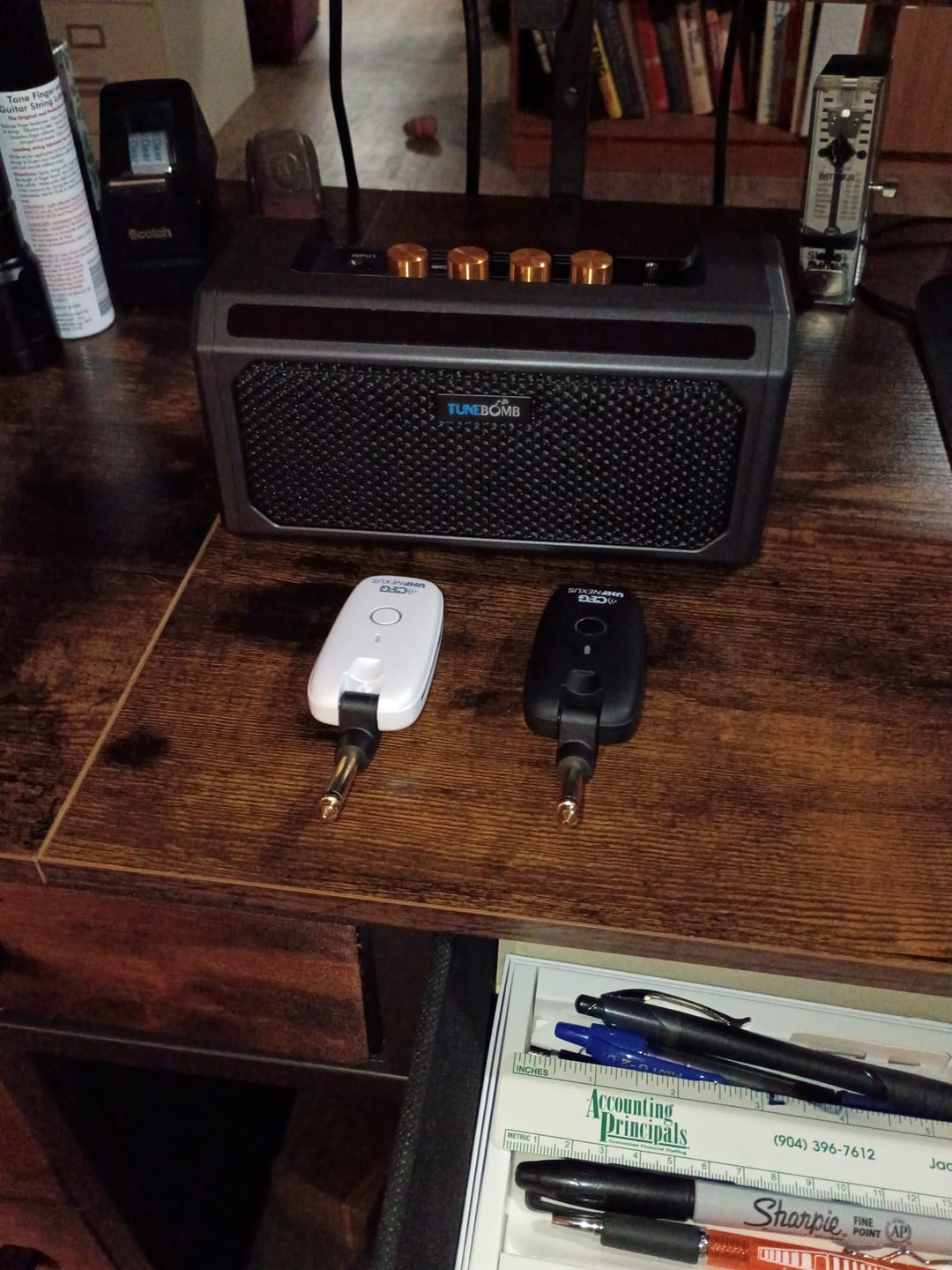 Customer photo review of UHF NEXUS: UHF Wireless Guitar & Bass System