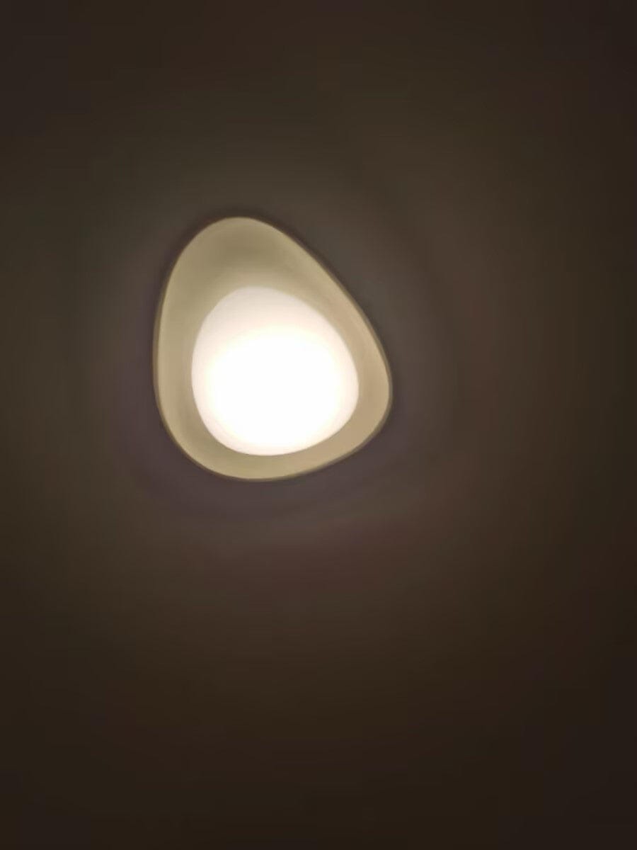 Customer photo review of Resin Disc Ceiling Light in Green or Beige, 36 cm or 46 cm