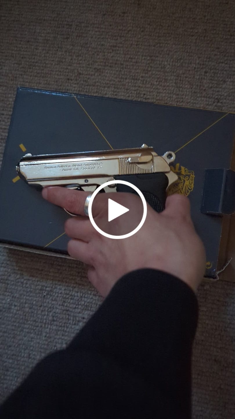 Customer video review of JAMES BOND - Walther PPK in Nickel