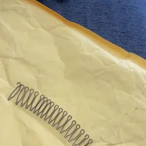 Customer photo review of Fissaggio Capelli U Shape Set 3 Pezzi Pinza Elasticizzata Nera
