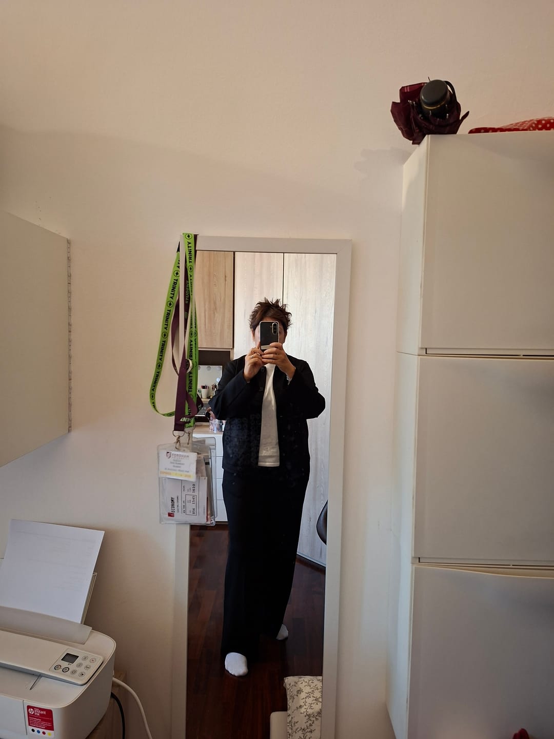 Customer photo review of PANTALONE BELLIS NERO