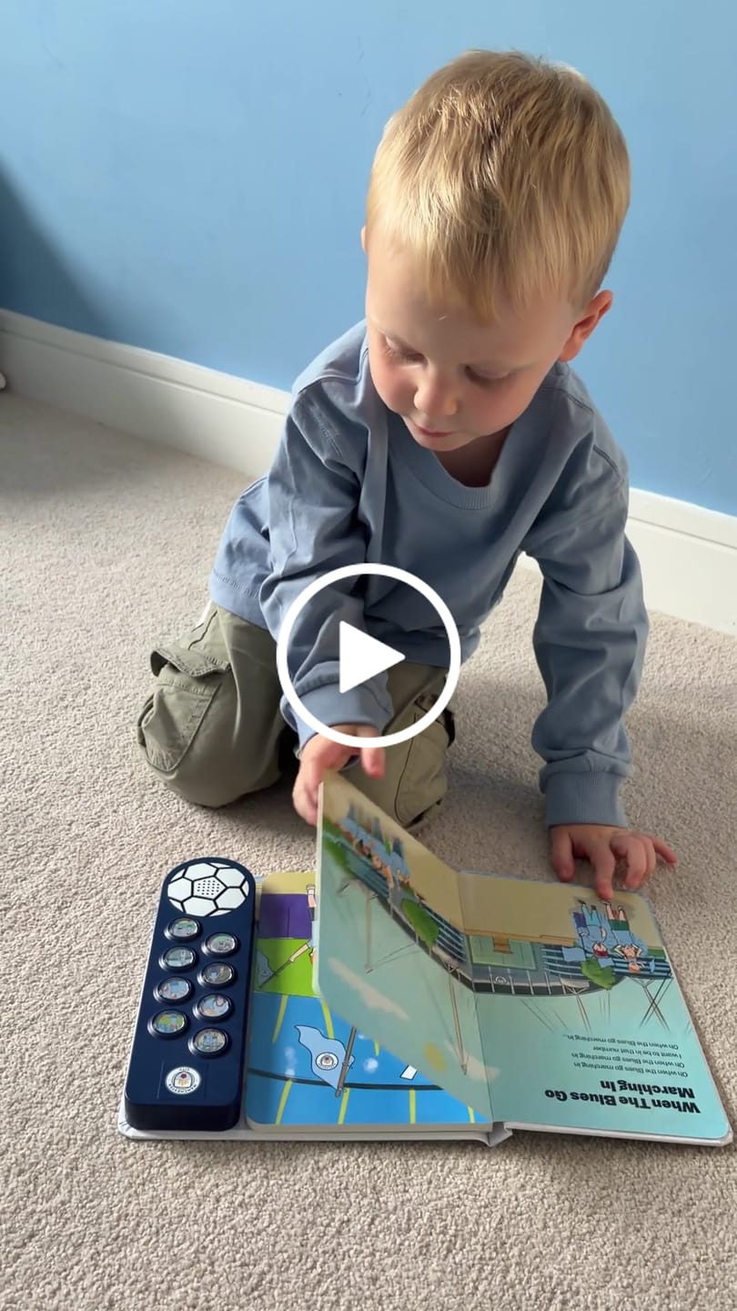Customer video review of Man City Sound Book