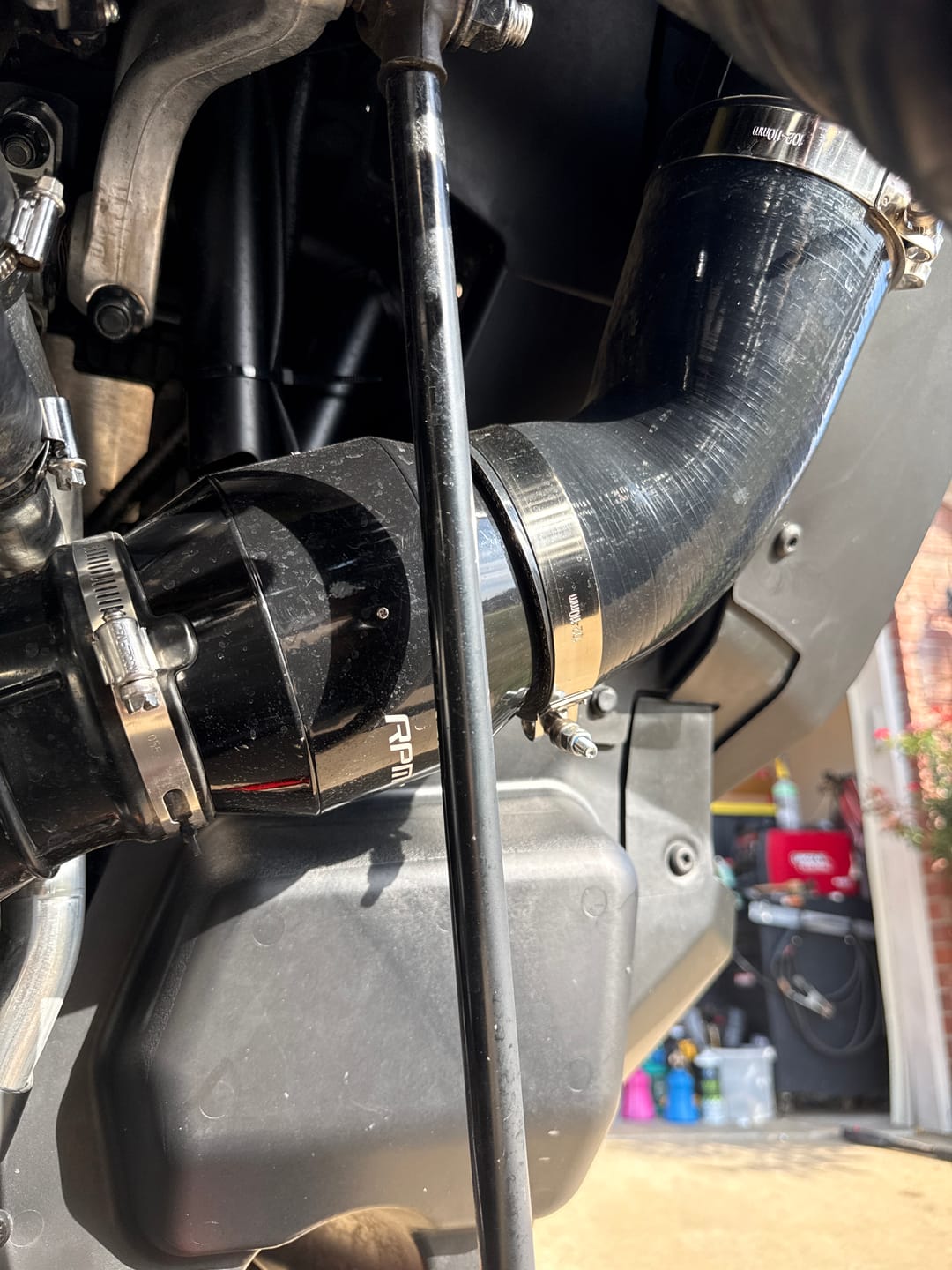 Customer photo review of RPM RZR Pro R "ECF" Electric Clutch Blower Fan Kit - Lower Clutch / Belt Temperature