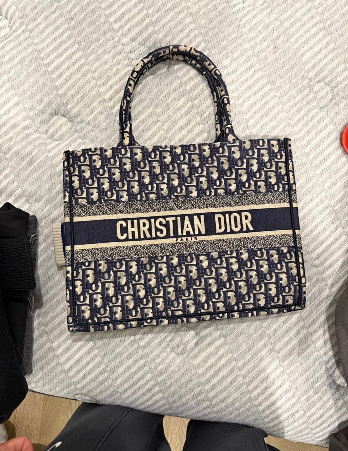 Customer photo review of Oblique Book Tote