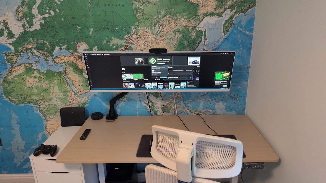 Customer photo review of Core | Sit/Stand Height Adjustable Desk