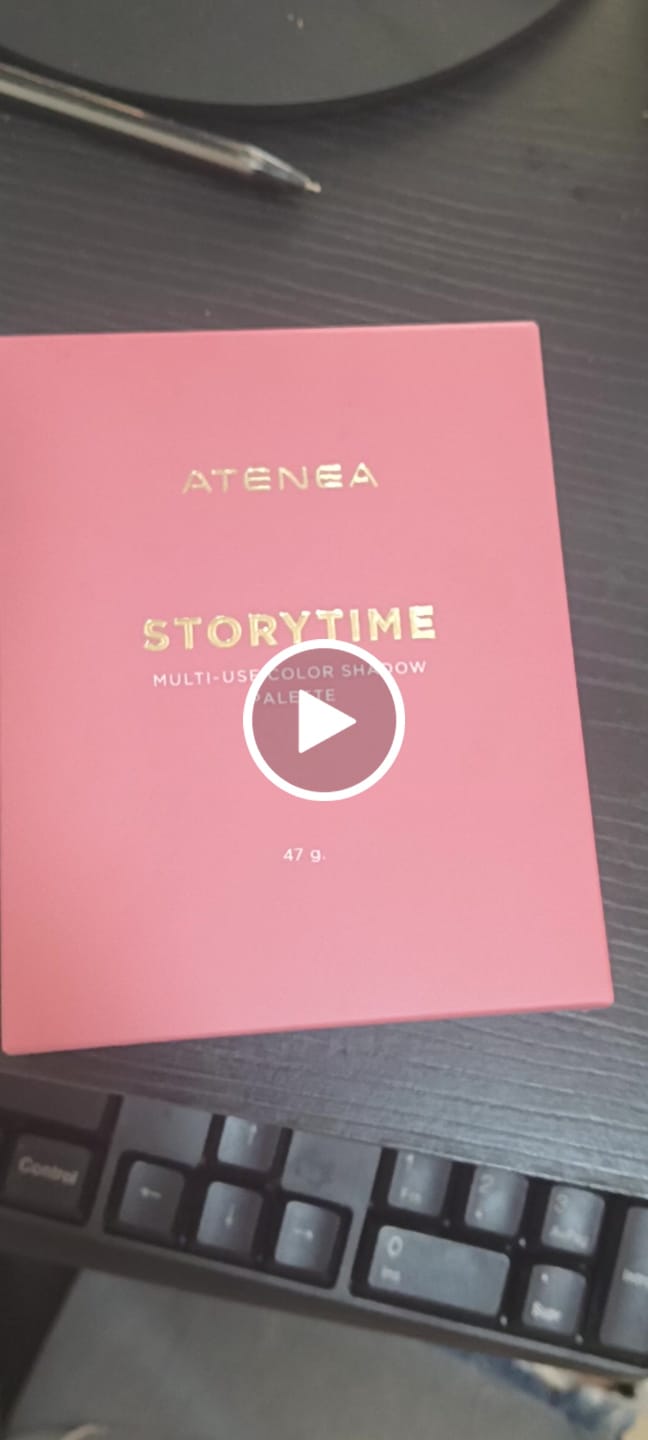 Customer video review of PALETA DE SOMBRAS STORYTIME SUBLIME