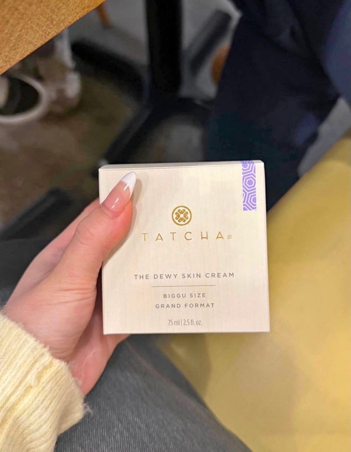 Customer photo review of The Dewy Skin Cream