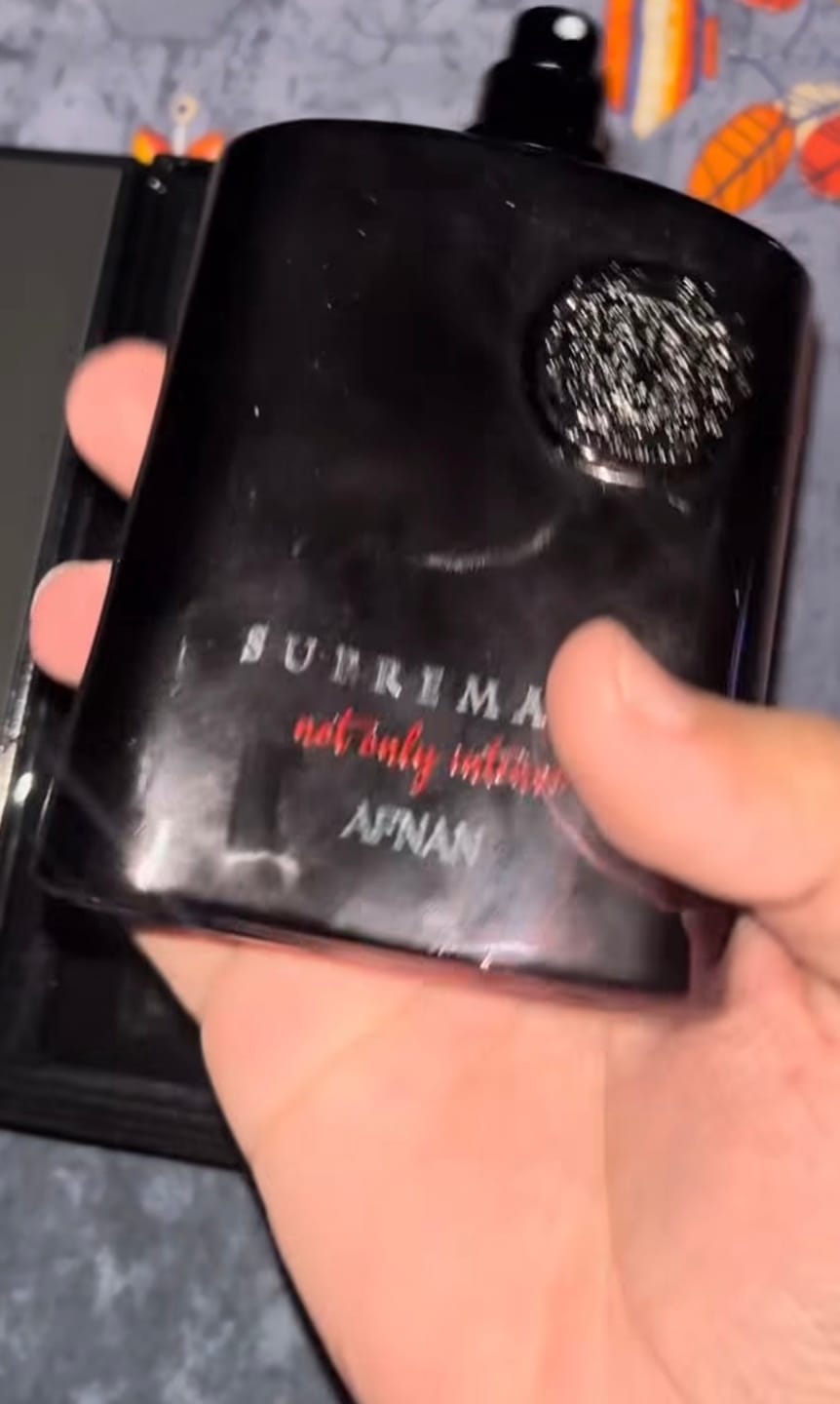 Customer photo review of Afnan Supremacy Only Intense 100ml Eau de Parfum