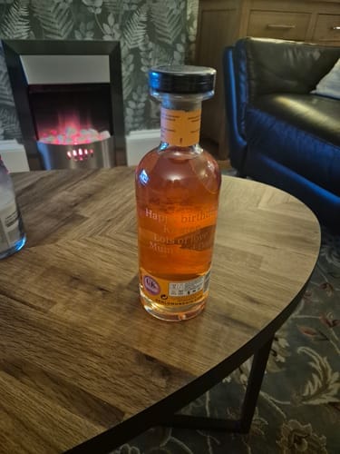 Customer photo review of Personalised Gin