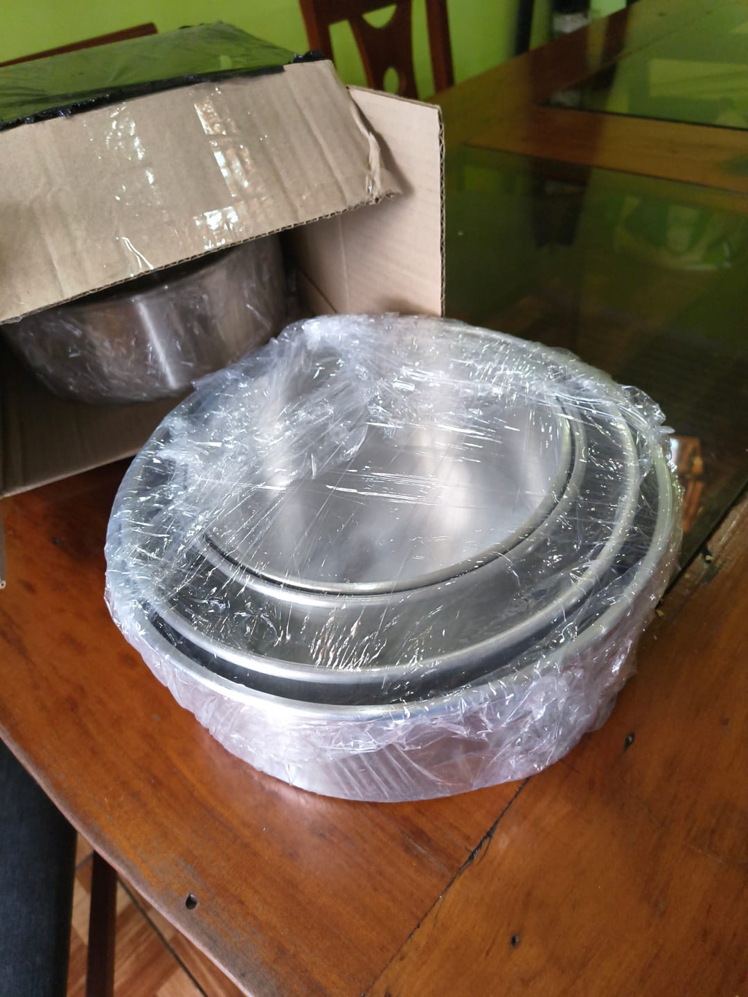 Customer photo review of Molde Torta de Aluminio Desmontable