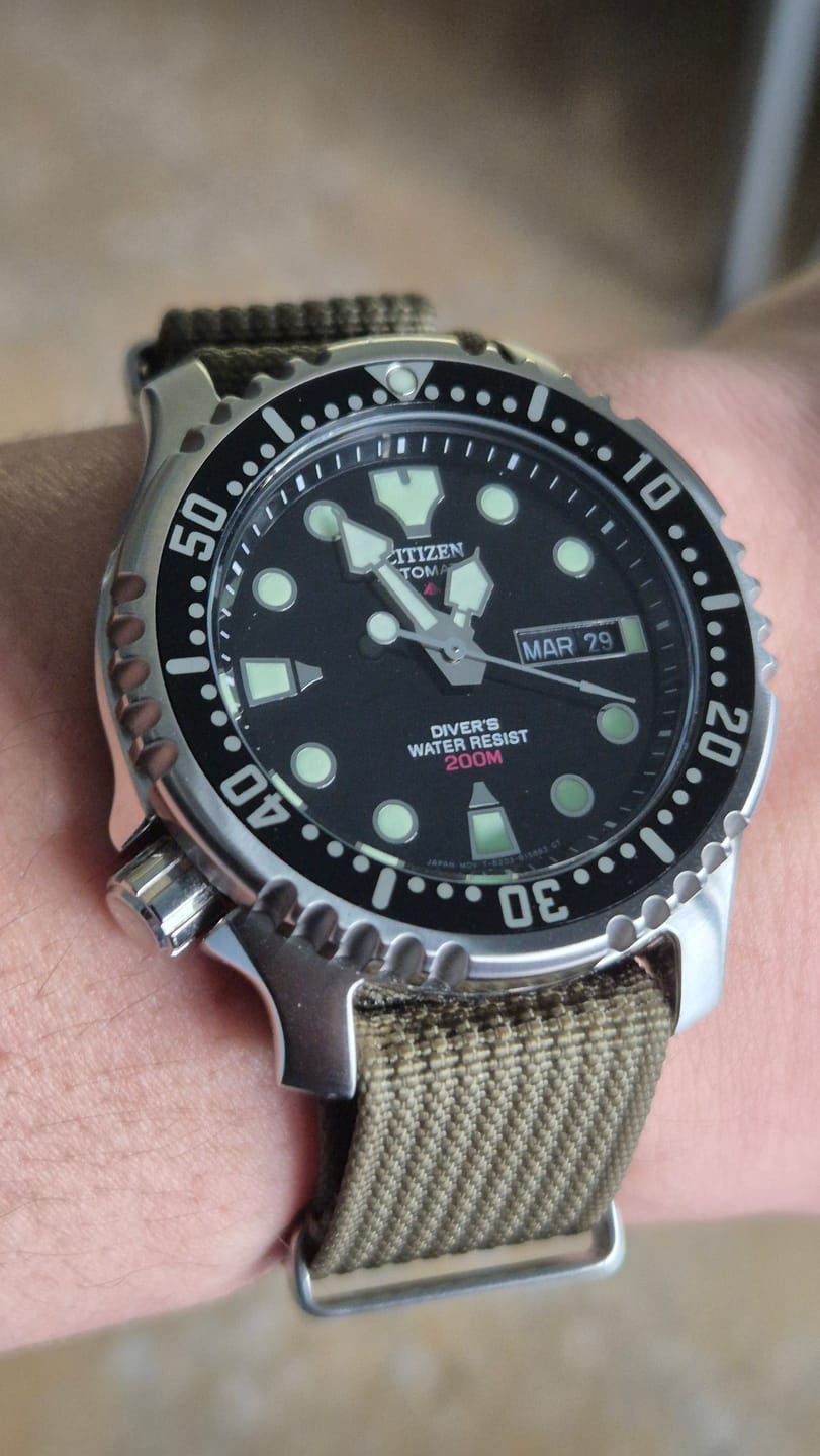 Customer photo review of Reloj Citizen Promaster NY0040-09E Buceo Automático 42 mm [EXCLUSIVO]