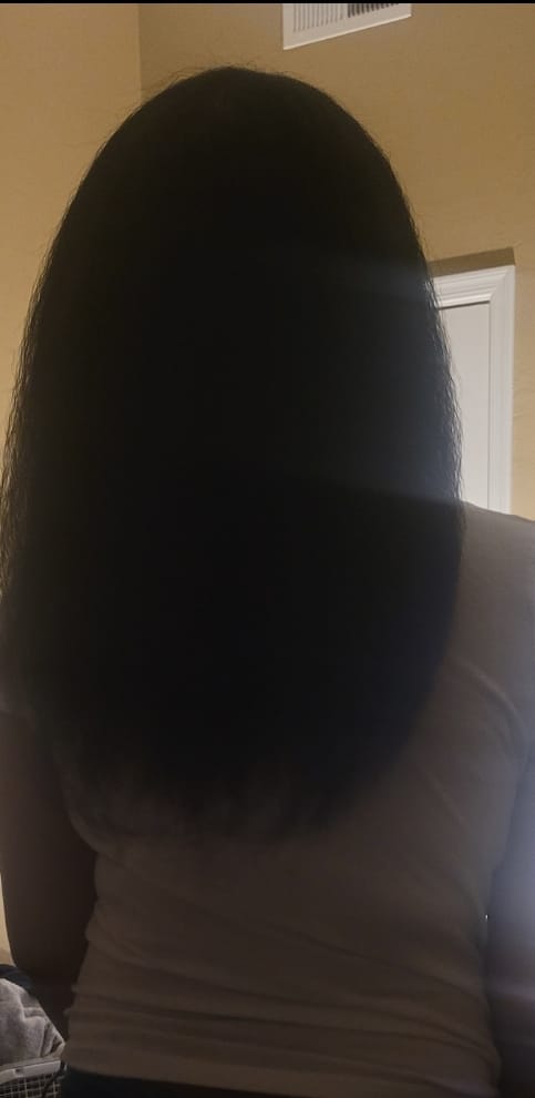 Customer photo review of Healthy Hair Vitamins