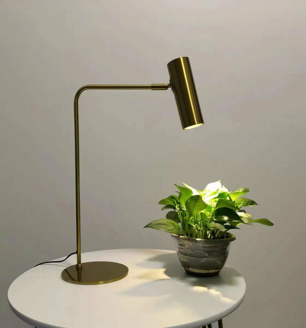 Customer photo review of Rotating Head Table Lamp, Aluminium Stem, Warm to Daylight