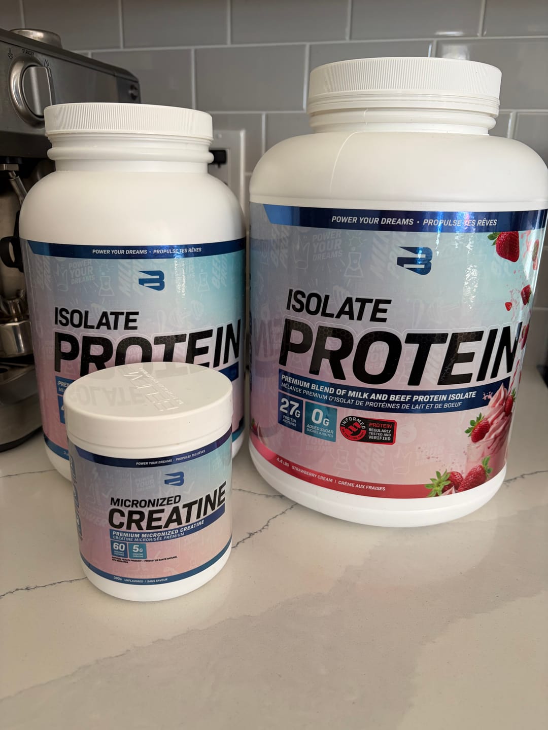Customer photo review of Isolate Protein