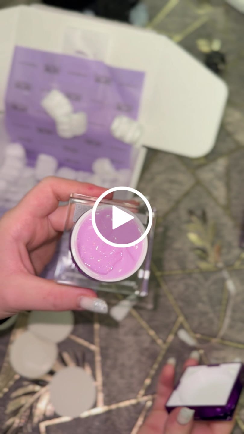 Customer video review of Sparkling 02 Builder gel