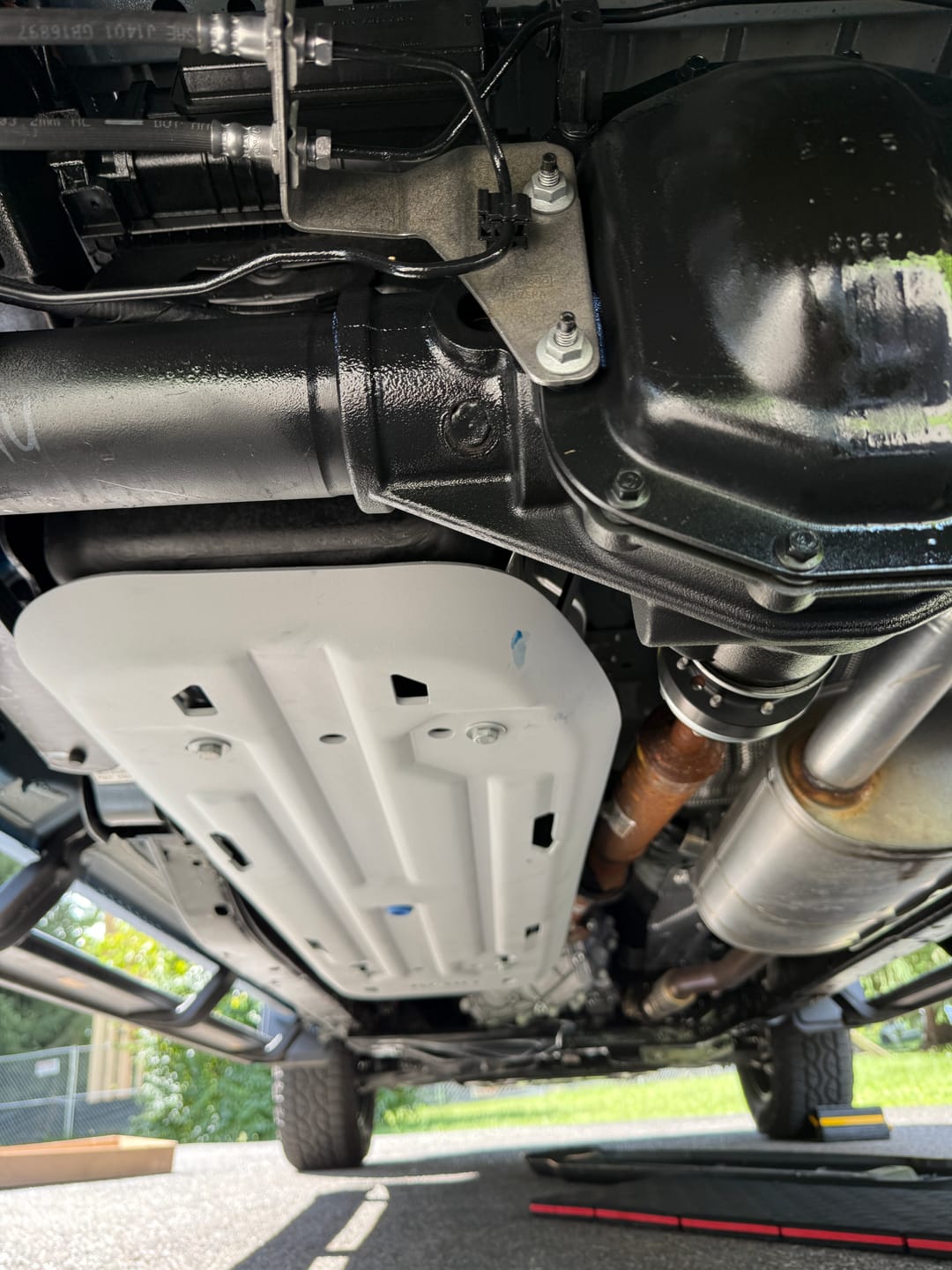 Customer photo review of RIVAL Aluminum Gas Tank Skid Plate 2024-2026 Ford Ranger including FX4