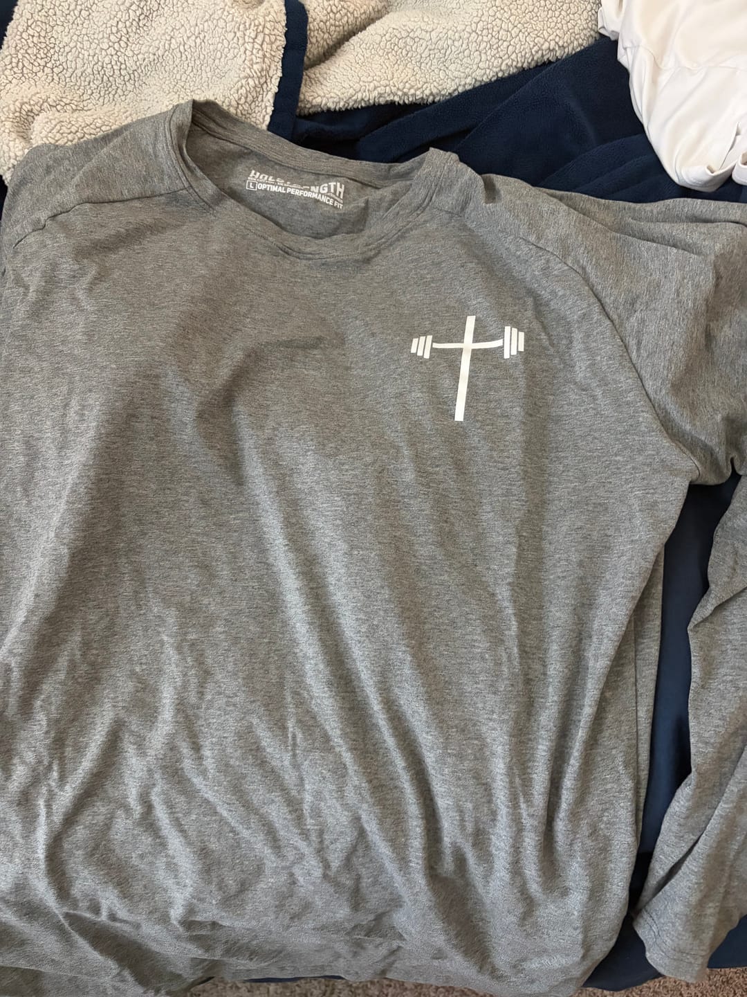 Customer photo review of Long Sleeve Performance Tee