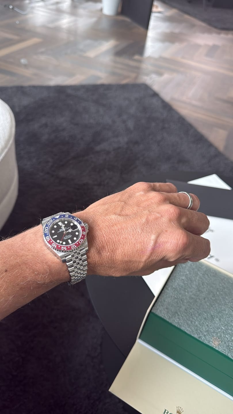 Customer photo review of Rolex GMT-Master II Pepsi - 126710BLRO - Full-Set