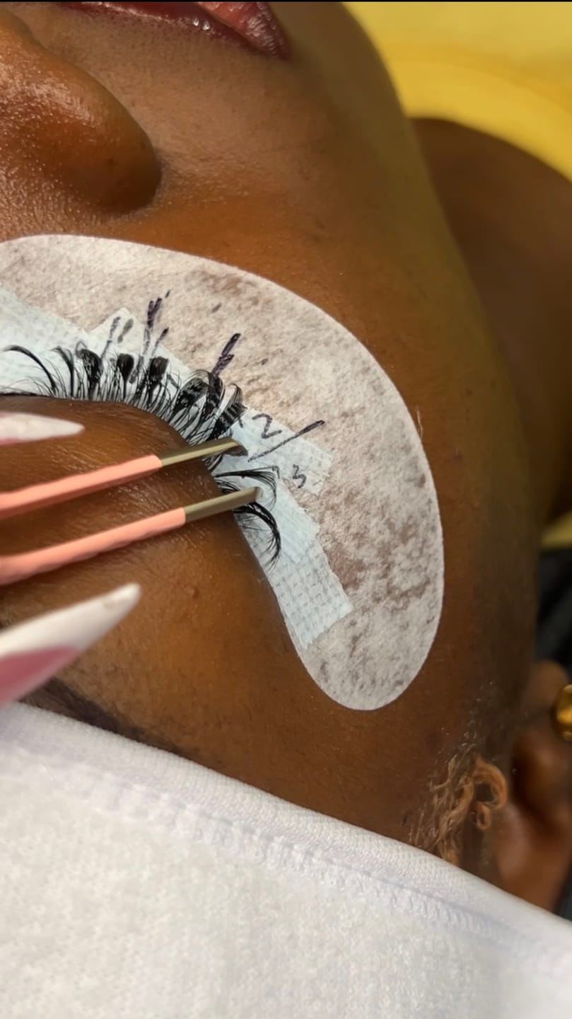 Customer photo review of VEYESINC Cashmere Lashes - 0.05MM