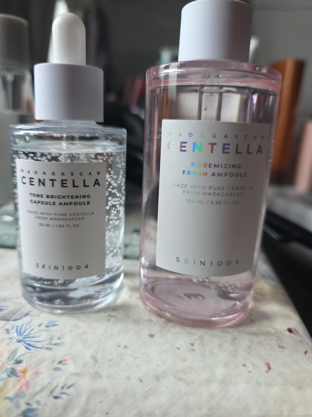 Customer photo review of [SKIN1004] Madagascar Centella Poremizing Fresh Ampoule - 3 Size