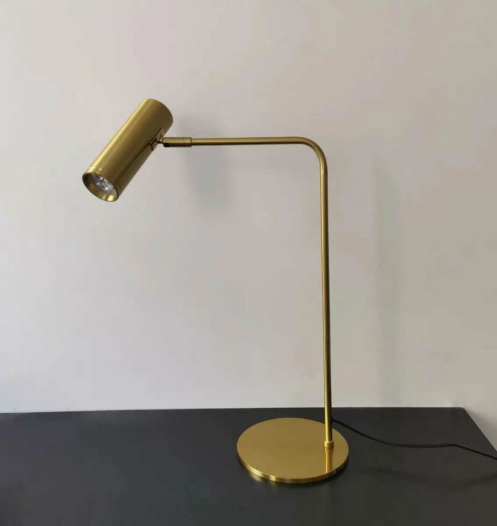 Customer photo review of Rotating Head Table Lamp, Aluminium Stem, Warm to Daylight