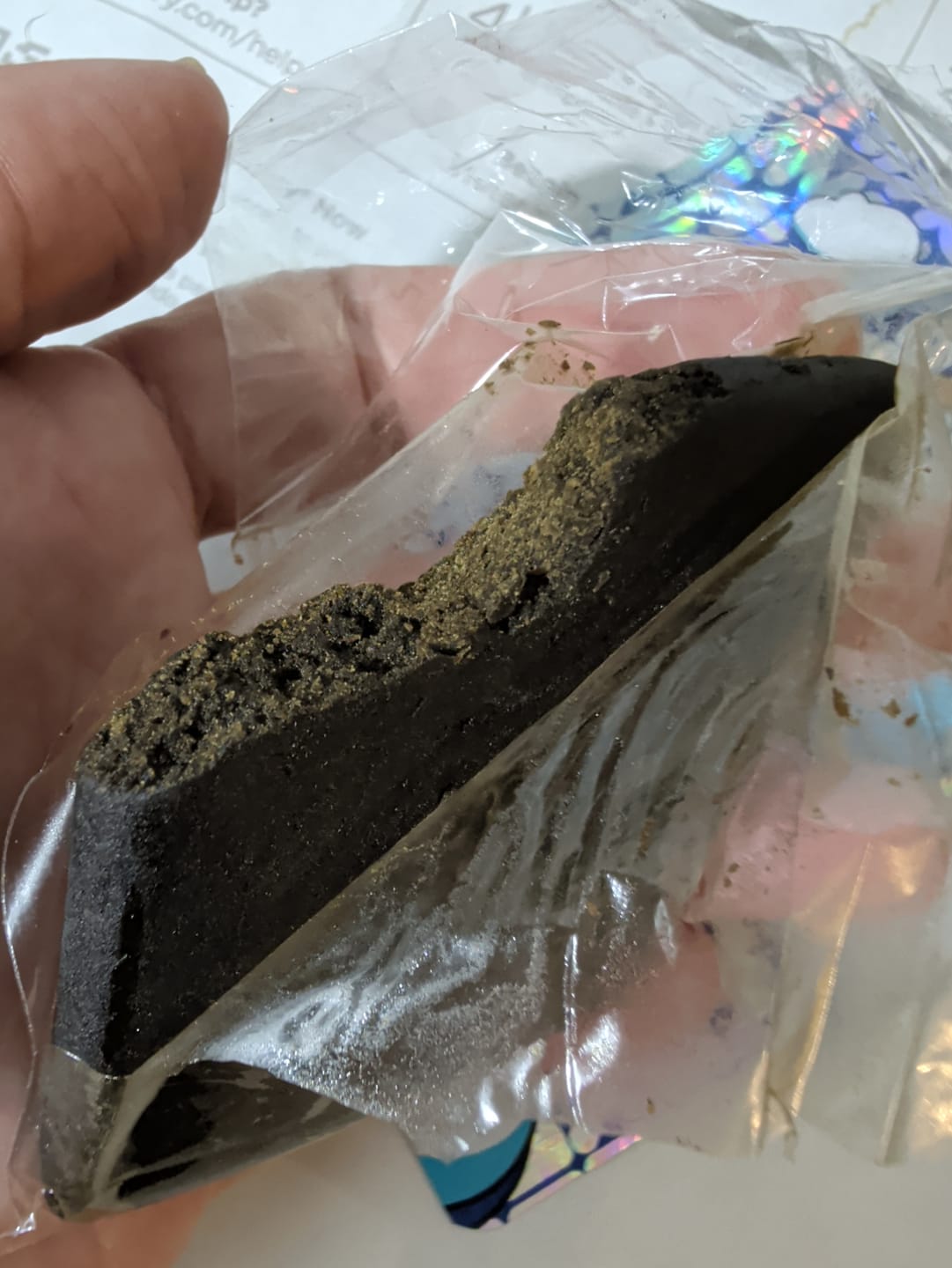 Customer photo review of Premium Hash Bar