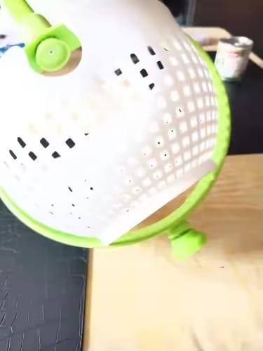 Customer photo review of SpinLeaf™ 2-in-1 Salad Spinner & Colander